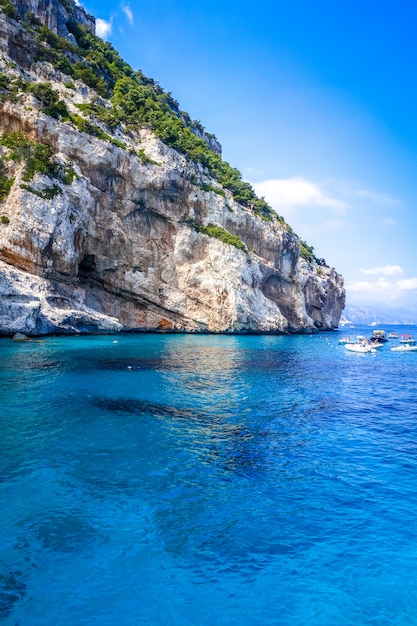 Cala Mariolu strand in Orosei Golf, Sardinië, Italië