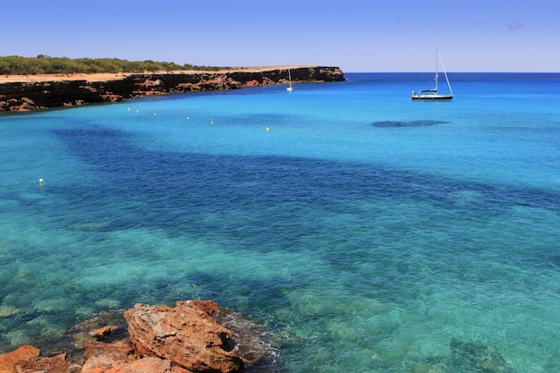 Cala Saonaフォルメンテーラ島バレアレス諸島