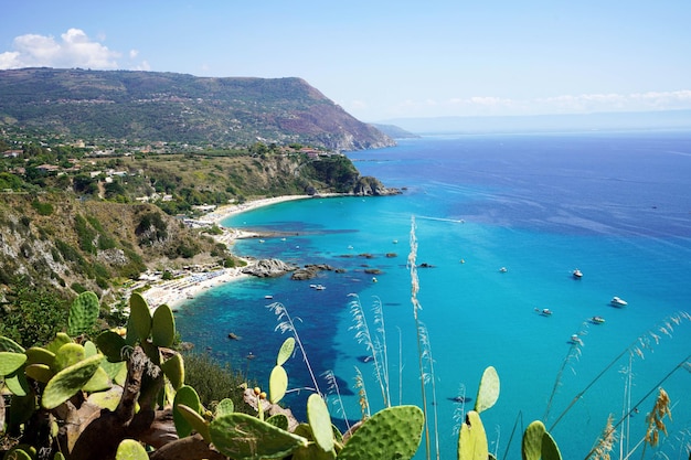 Calabria Coast with Capo Vaticano Italy