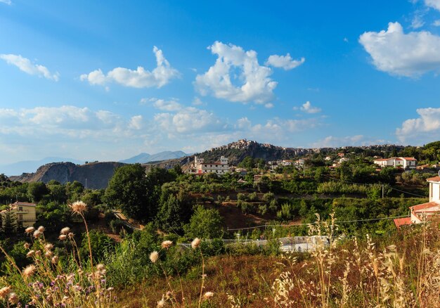 Calabrië zomer uitzicht Italië