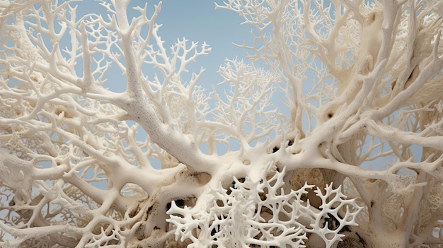 Photo calcium coral skeleton