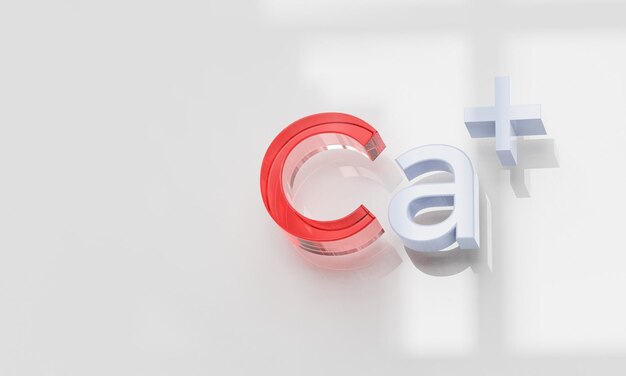 Calcium element background