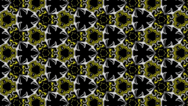 caleidoscoop patroon zeshoekig patroon ontwerp wallpapers