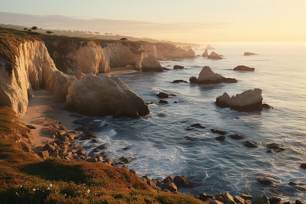 カリフォルニアの海岸風景