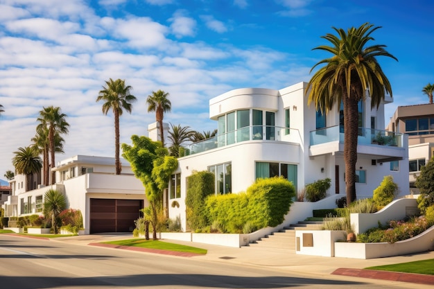 California Dream Houses and lavish estates located within the city of Santa Monica California