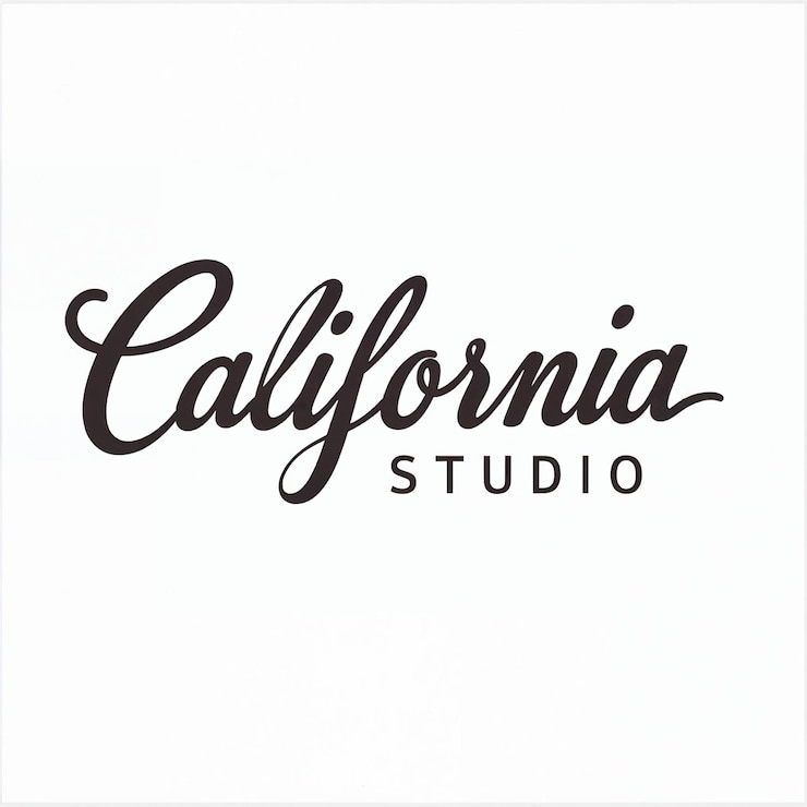 Photo california studio logo design