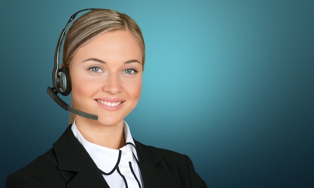 call-center representative