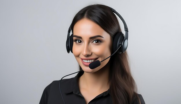 Foto avatar di supporto del call center