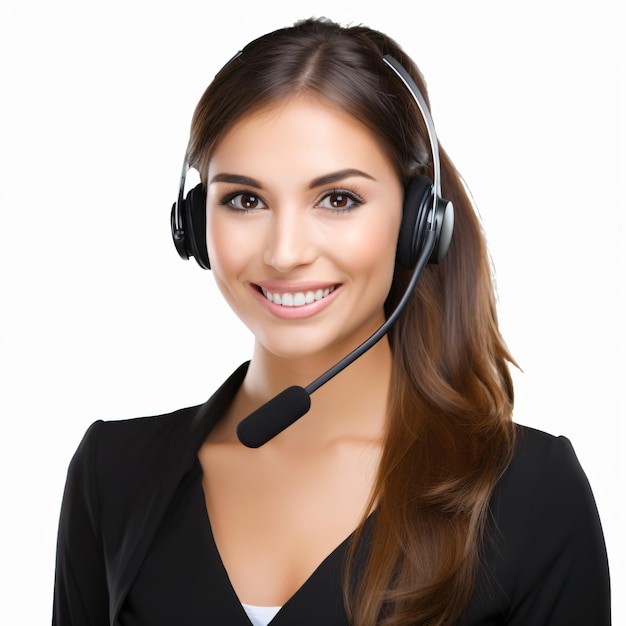 Call center woman