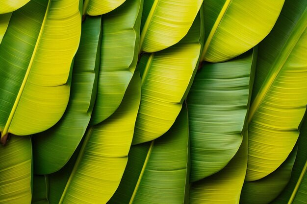 Photo calm banana leaf background banana leaf background green leaf wallpaper nature