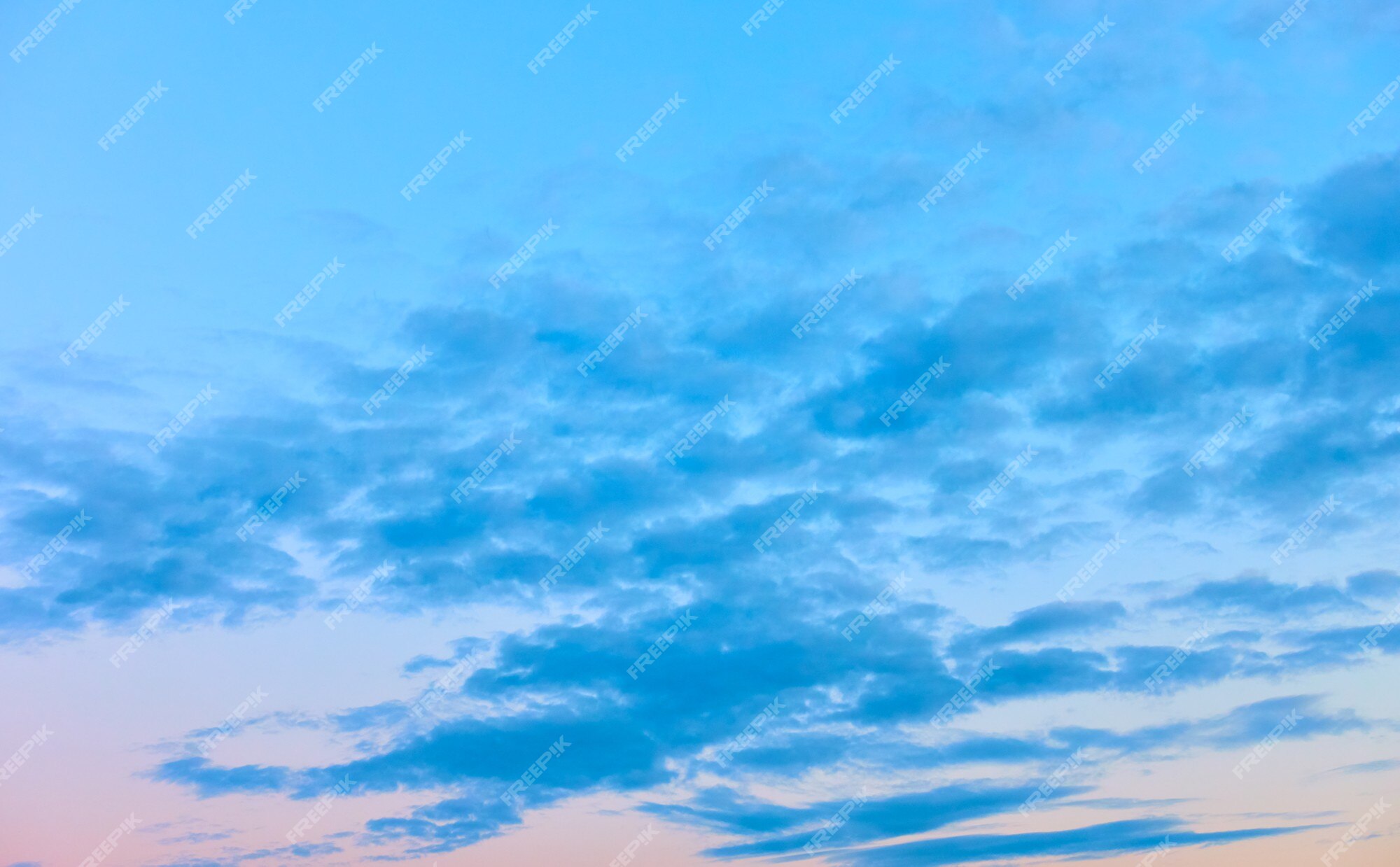 Premium Photo | Calm evening sky with clouds, may be used as background Premium Photo | Calm evening sky with clouds, may be used as background