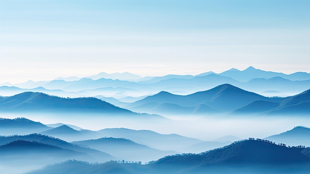 写真 静かな霧の禅の背景