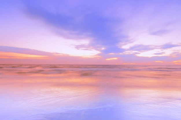 Calm and peaceful ocean Calm and peaceful beach and ocean