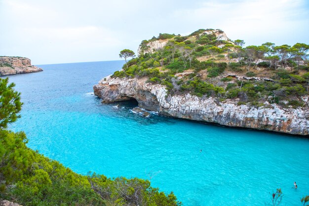 Calo des Moro Mallorca Spanje Prachtig strand landschap exotisch tropisch eiland natuur blauwe zee