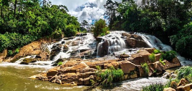 Cam ly waterfalls in da lat vietnam