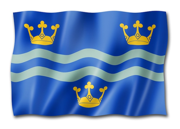 Cambridgeshire County flag UK