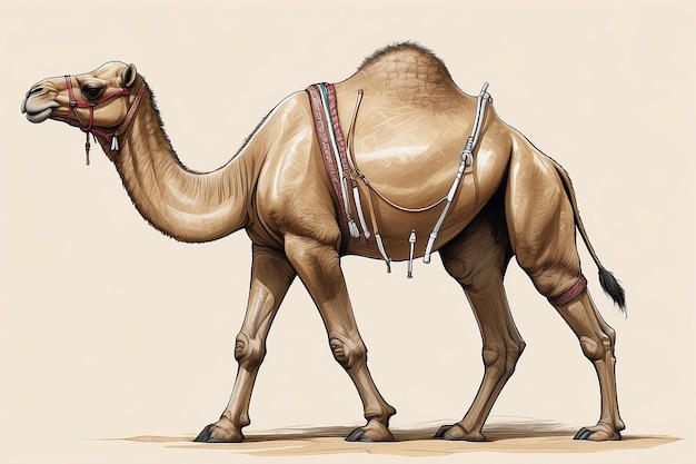 Photo camel anatomy