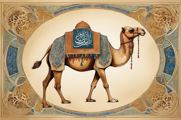 Camel Calligraphy