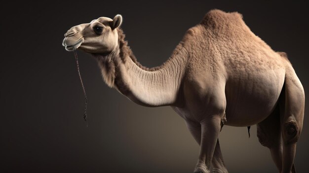 Camel close up shot