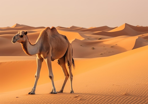 A camel is an eventoed ungulate