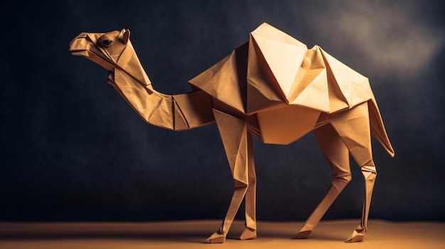 A camel made by the company camel