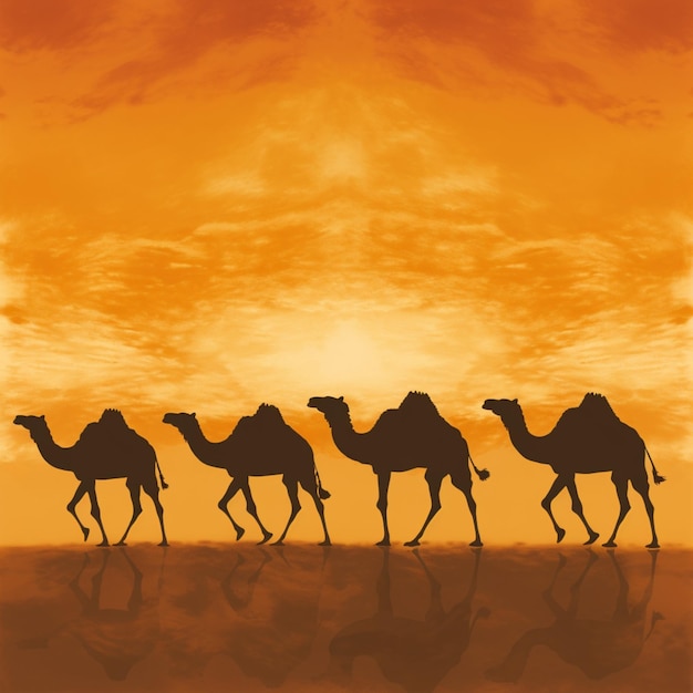 camel silhouette