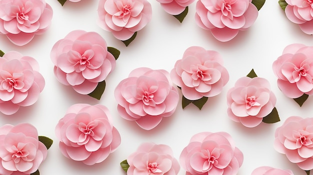 Camellia flower pattern background Flower background texture