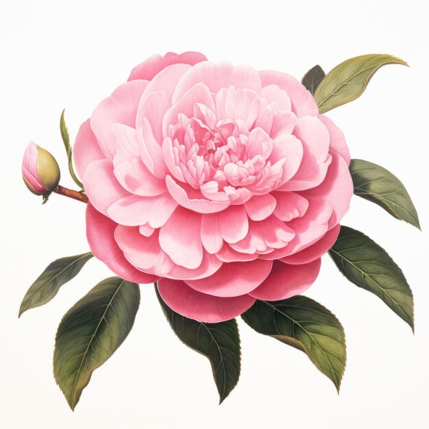Camellia flower visual photo album full of elegant and gorgeous moments