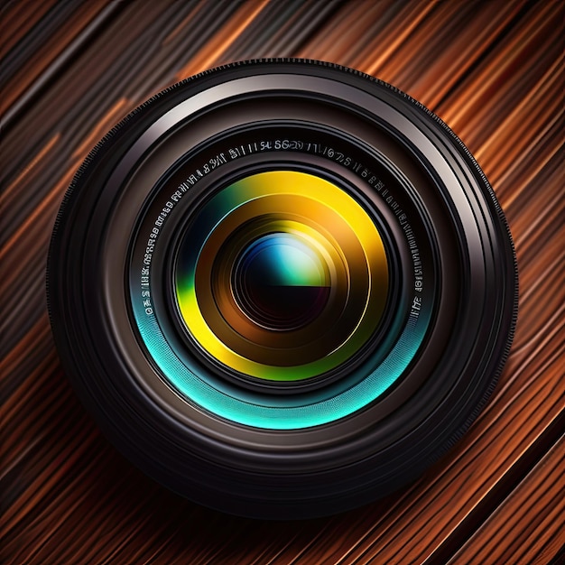 Camera lens achtergrond