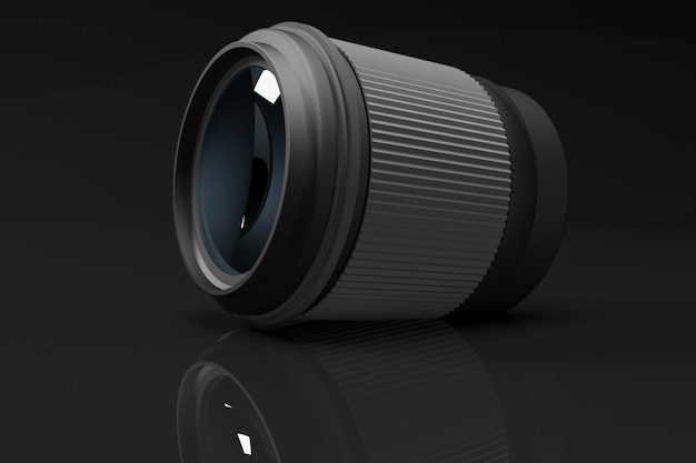 Camera Lens isolated