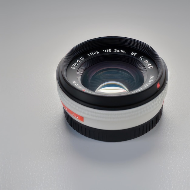 A camera lens with the number 1 on it