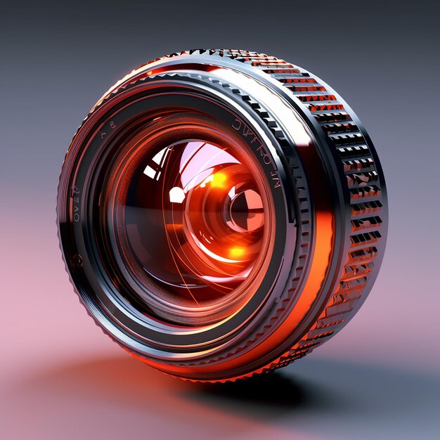 A camera lens with the word sony on it