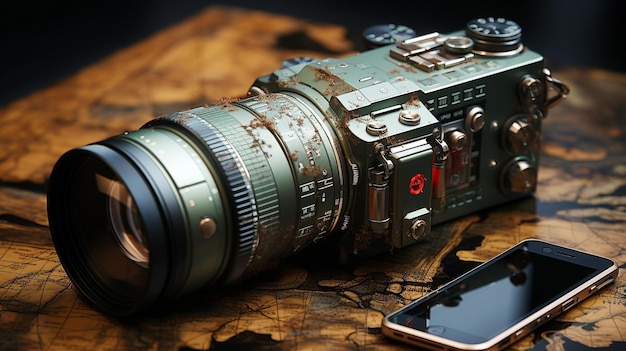Camera photographic with smartphone devices