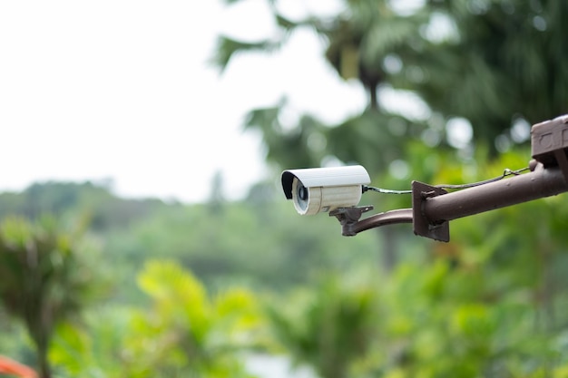 Foto la sicurezza della telecamera la sicurezza del cctv prima di tutto