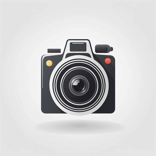 Camera vector Platte pictogram