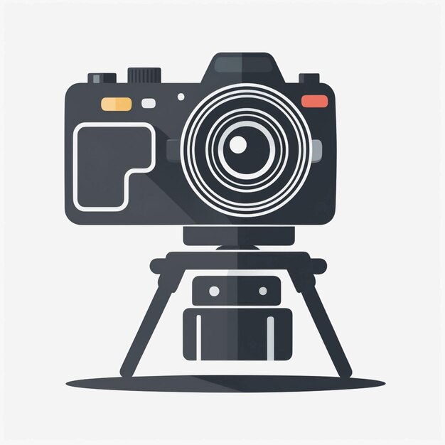 Camera vector Platte pictogram