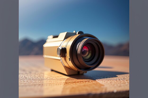 Camera video recorder photography professional equipment wallpaper background illustration