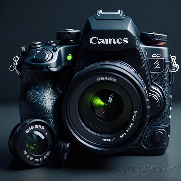 A camera with the word " canon " on it