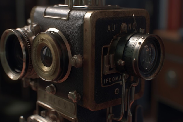 A camera with the word immobil on it