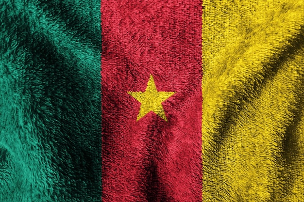 Cameroon Fabric Flag