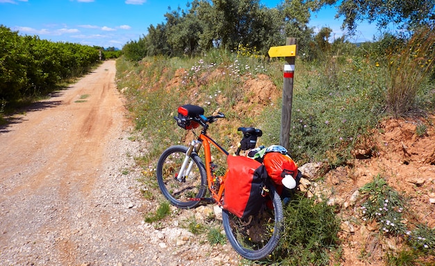 Camino de santiago in bicycle Saint James