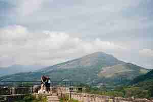 Photo camino de santiago france unesco sep 2022 view point in saint jean pied de port