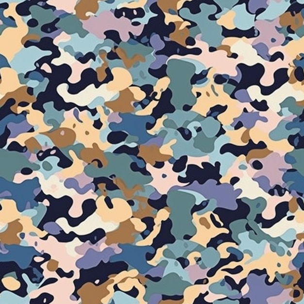 Camo background with a pink camouflage pattern.