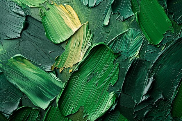 Камуфляжный фон красивые влажные мазки кистью в зеленых тонах ar c
