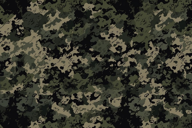 A camouflage background that is green and black.