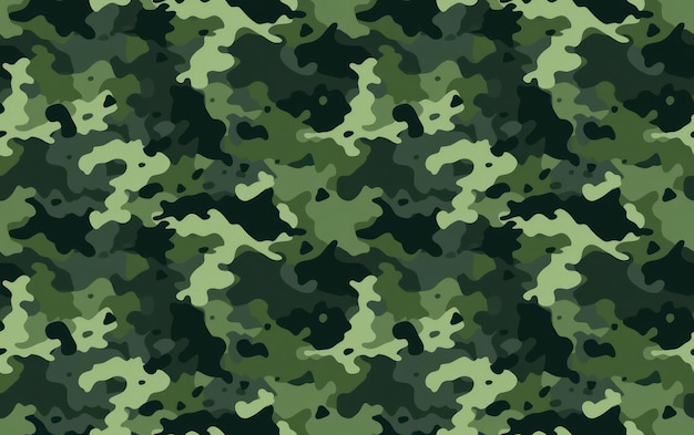 Camouflage militair naadloos patroon