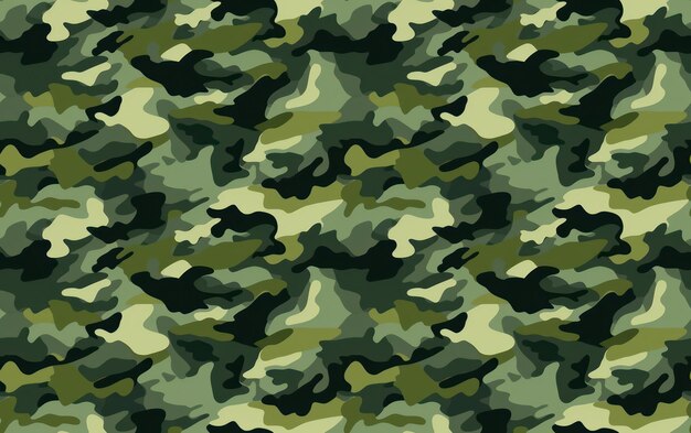 Camouflage militair naadloos patroon