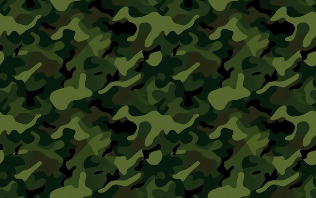 Camouflage militair naadloos patroon