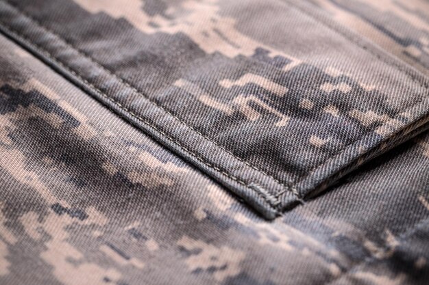 Camouflage shirt pocket