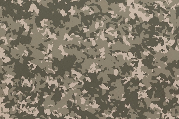 Camouflage Textured Fabric Background